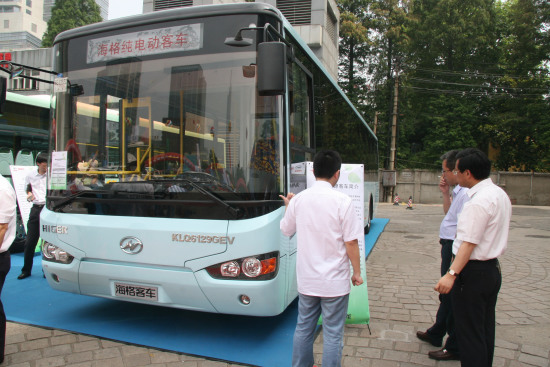 海格混合動(dòng)力公交客車(chē)KLQ6129GHE1