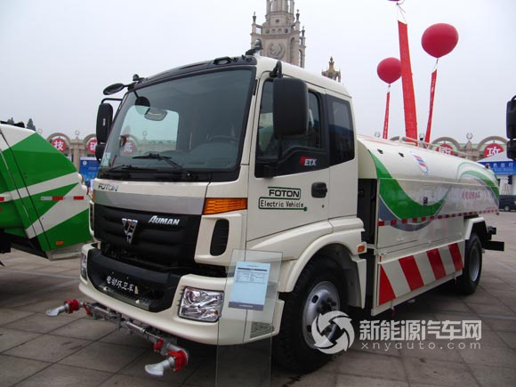 福田歐曼奇兵電動環(huán)衛(wèi)車BJ5163ELFHD