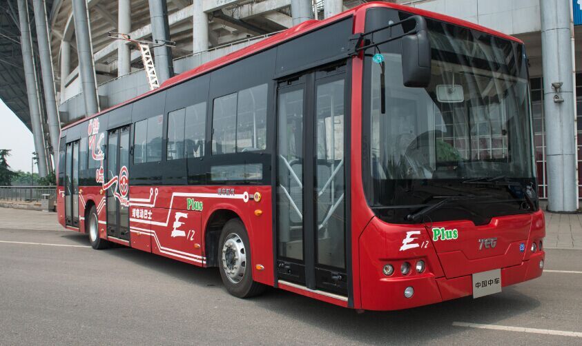中車時代電動雙源雙充12米純電動