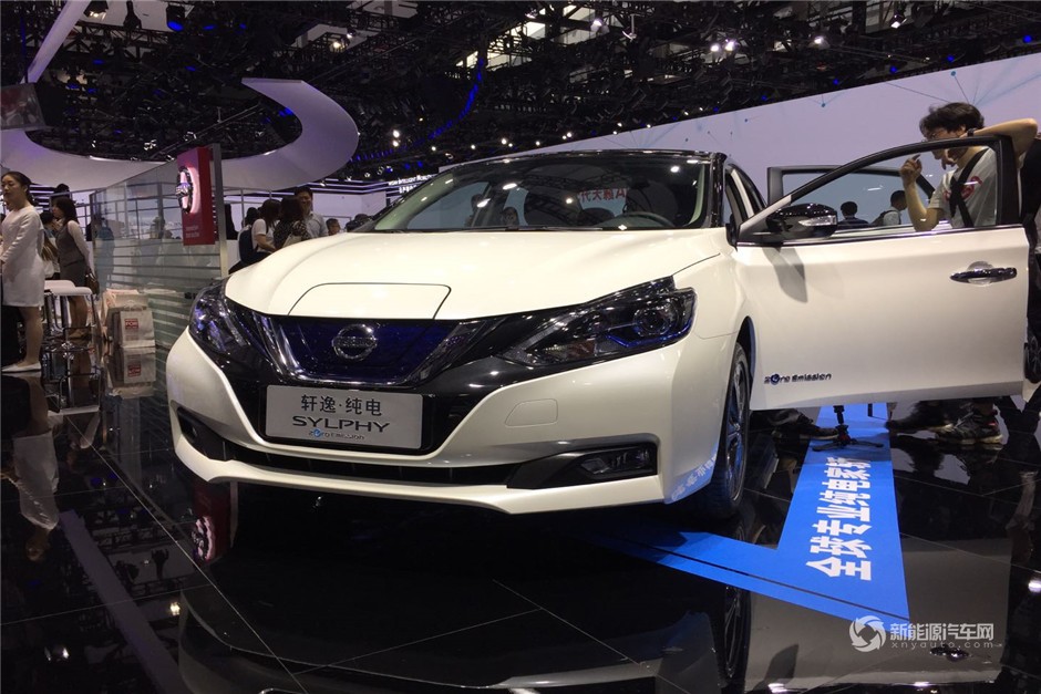 2018廣州車展實(shí)拍東風(fēng)日產(chǎn)軒逸·純電