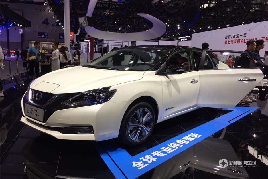 2018廣州車展實(shí)拍東風(fēng)日產(chǎn)軒逸·純電