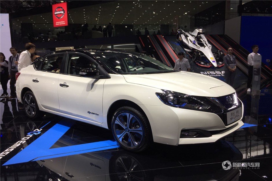 2018廣州車展實(shí)拍東風(fēng)日產(chǎn)軒逸·純電