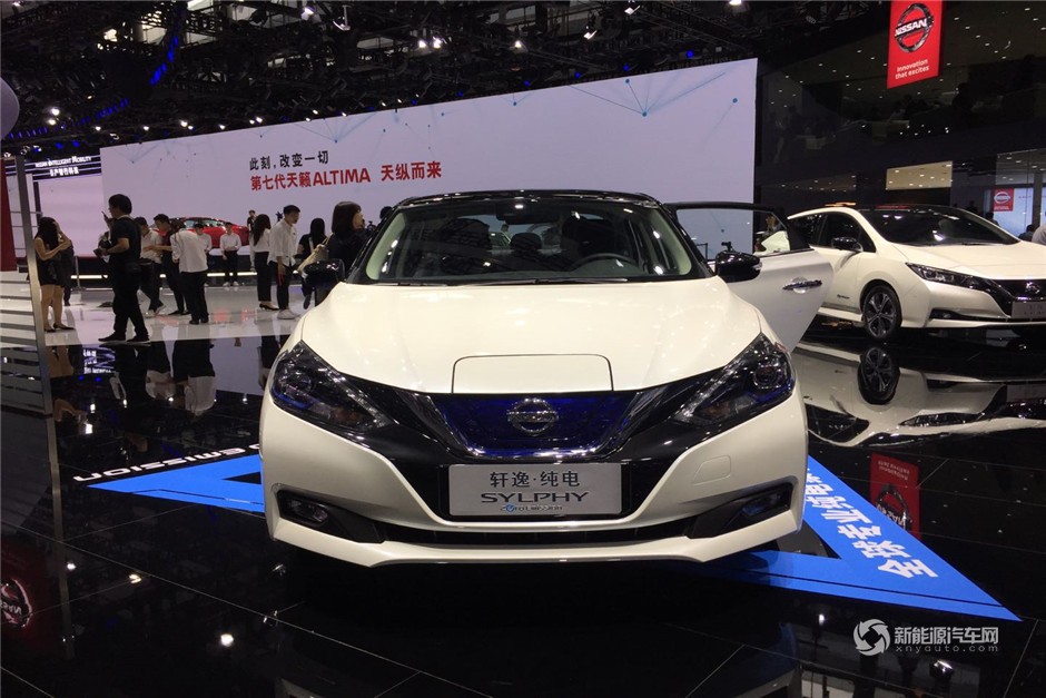 2018廣州車展實(shí)拍東風(fēng)日產(chǎn)軒逸·純電