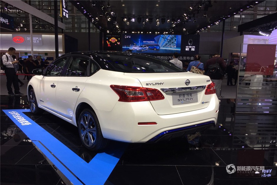 2018廣州車展實(shí)拍東風(fēng)日產(chǎn)軒逸·純電