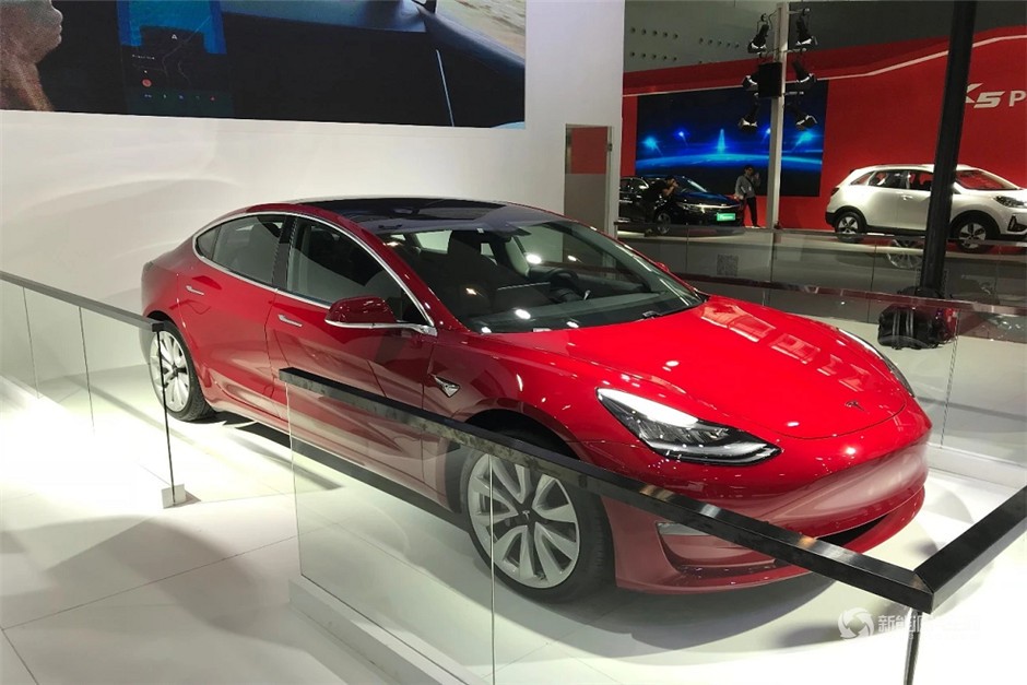 2018廣州車展探館： 特斯拉Model 3