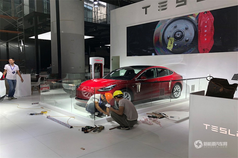 2018廣州車展探館： 特斯拉Model 3