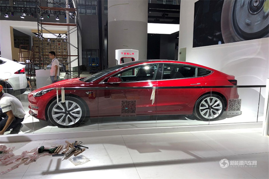 2018廣州車展探館： 特斯拉Model 3