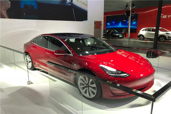2018廣州車展探館： 特斯拉Model 3