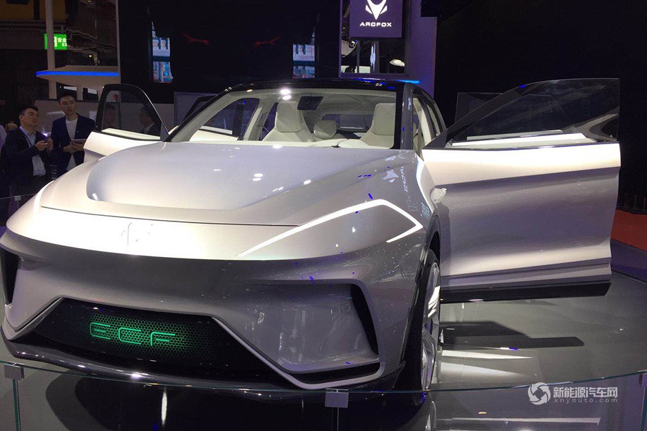 2019上海車展—北汽新能源ARCFOX展臺(tái)