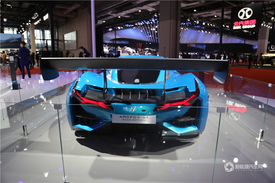 2019上海車展—北汽新能源ARCFOX展臺(tái)