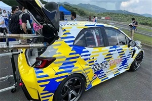 攜帶四個70MPa儲氫罐參賽 豐田卡羅拉完成世界首次液氫賽車測試