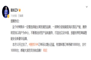騰勢銷售事業(yè)部總經(jīng)理趙長江：降價(jià)促銷潮淘汰落后產(chǎn)能