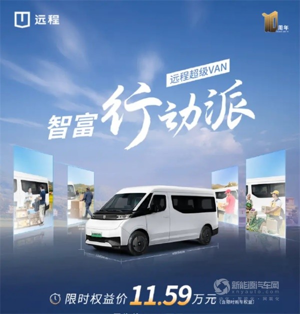 吉利遠(yuǎn)程超級VAN短軸5座版