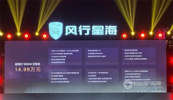 東風(fēng)風(fēng)行星海S7 650長續(xù)航版