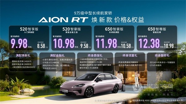AION RT煥新款