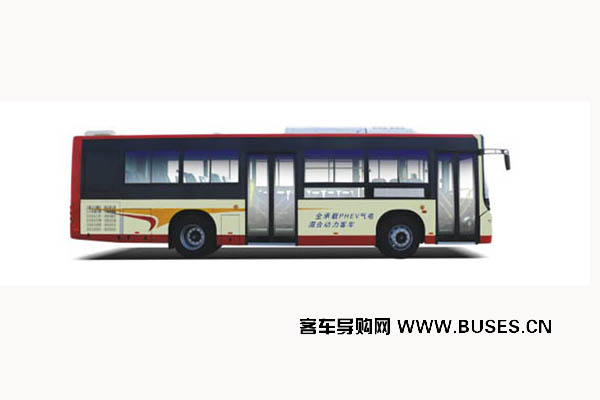 黃海DD6109PHEV1N客車（天然氣混動(dòng)國(guó)五18-34座）