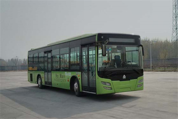 豪沃JK6129GPHEV公交車（柴油/電混動國四10-48座）